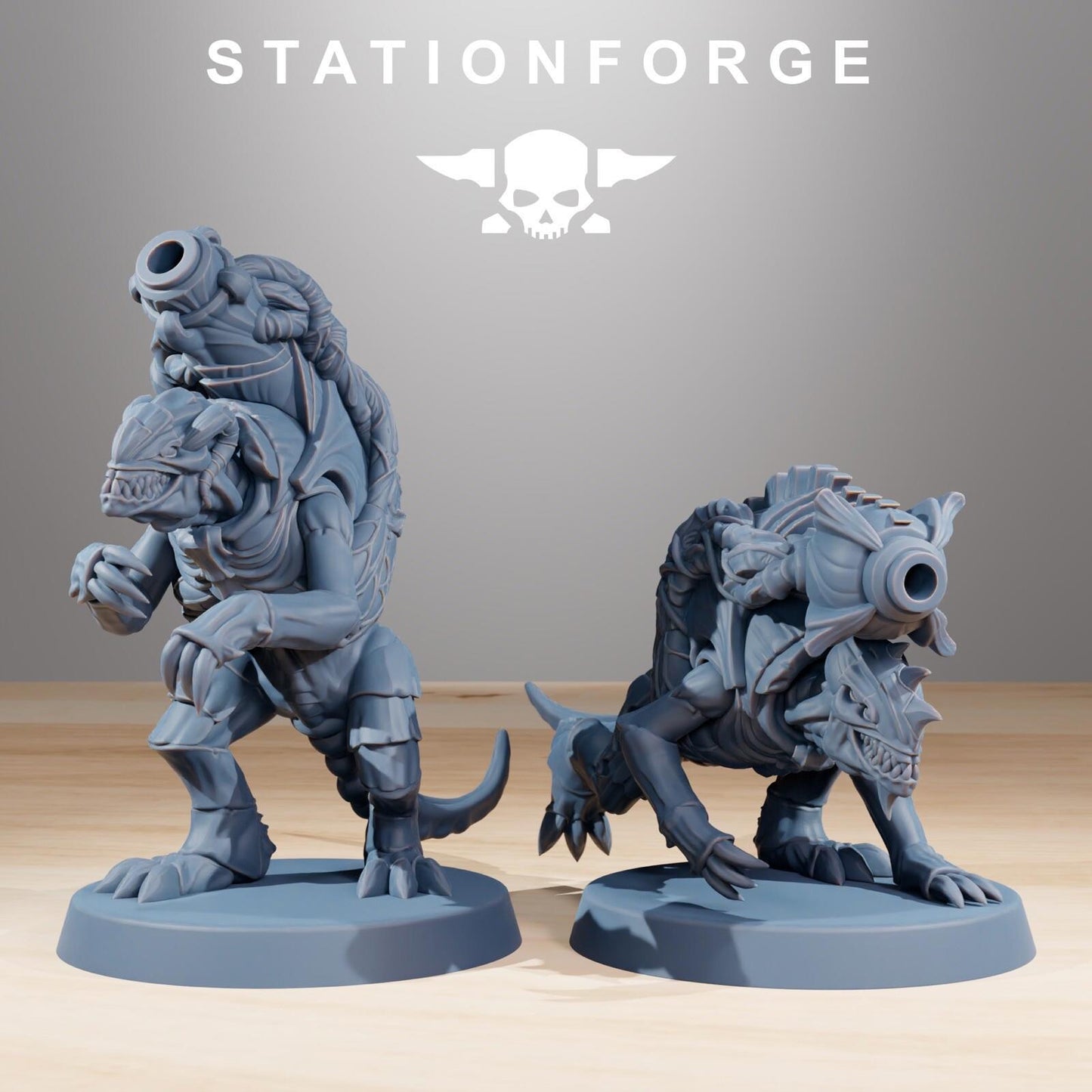 Xenarid Mortars x10 Leviathan Fleet Hive Bugs Cannon Infantry Resin Miniature