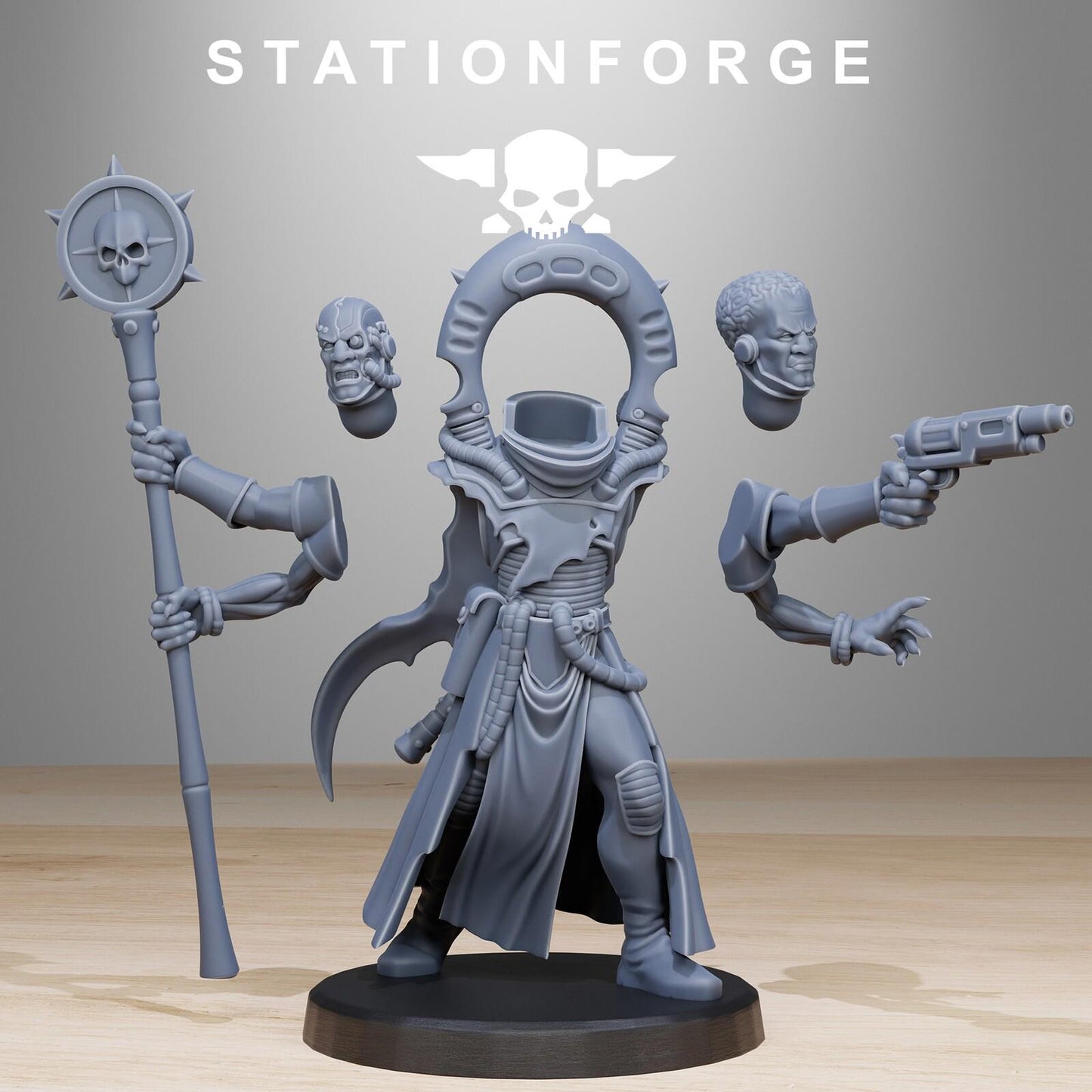 Xentari Cultist Hive Fleet Cult x2 32mm Wargame Grimdark Proxy