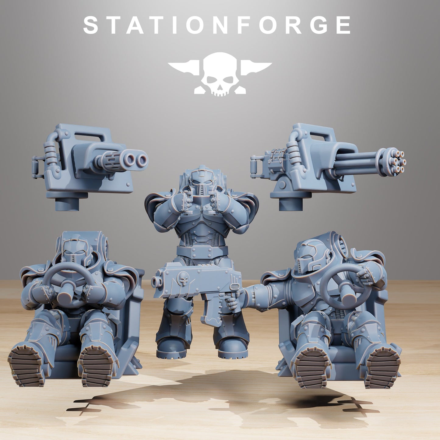 Socratis Stormrider wargame proxy Vehicle resin StationForge
