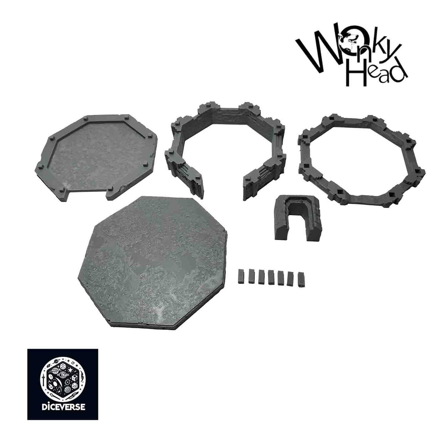 Trench Terrain Pillbox 32mm Grimdark Diceverse Resin Scenery Wargaming