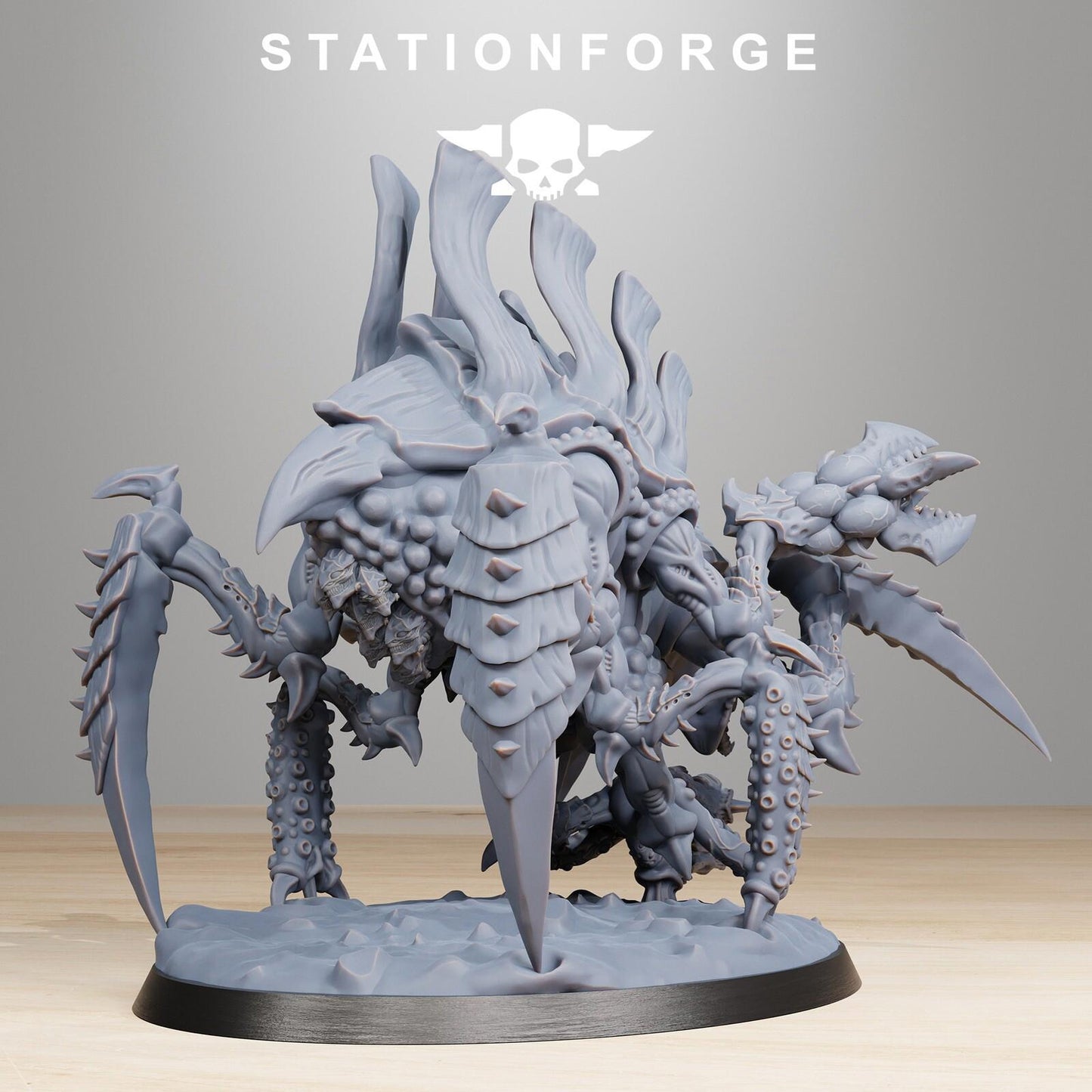 Xenarid Tygorthon Leviathan Fleet Hive Monster Shooting Bugs Resin Printed