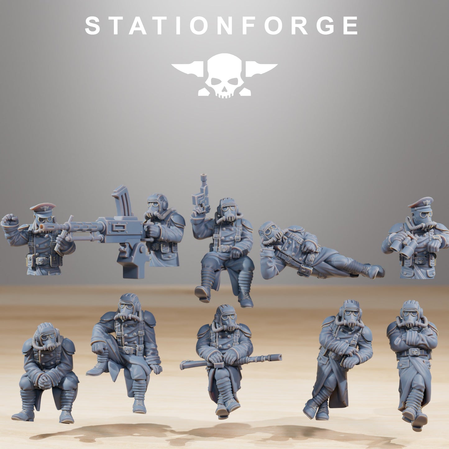 GrimGuard Heavy Battle Tank Wargame Proxy Vehicle StationForge