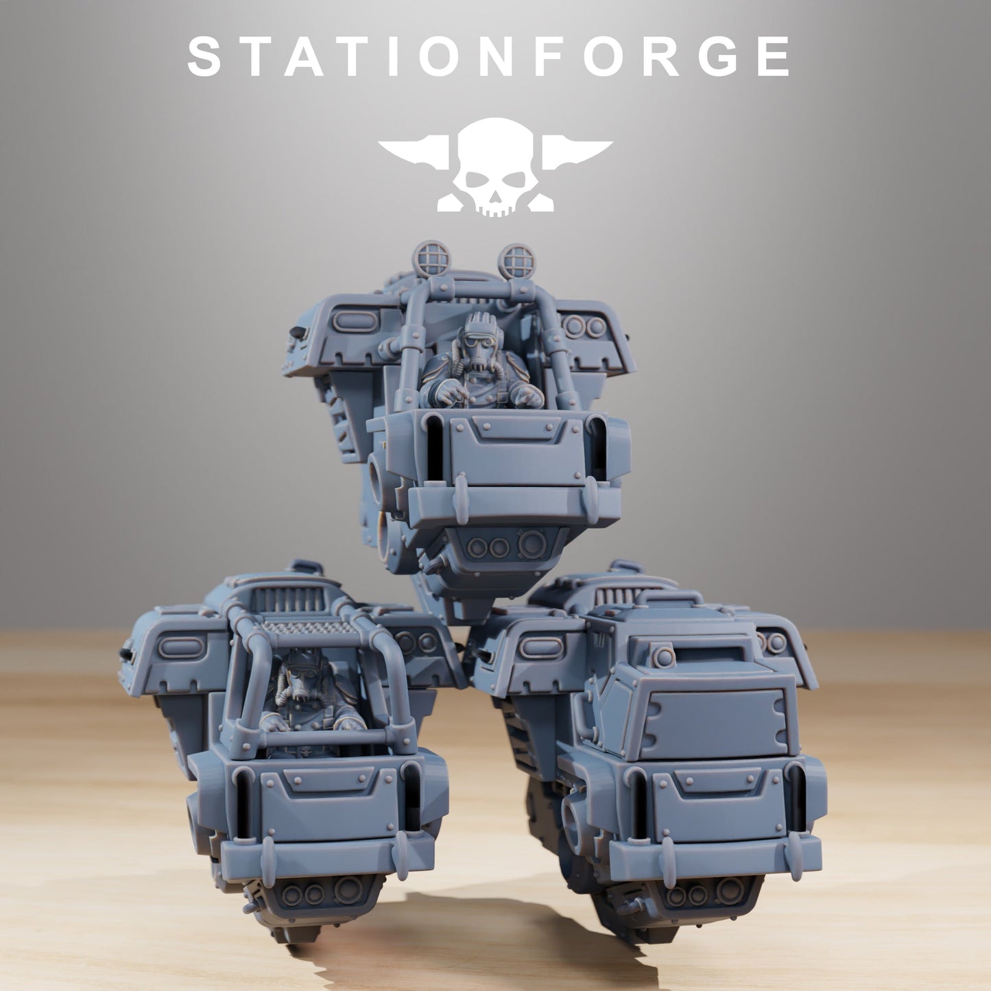 GrimGuard Walker Mk1 Wargame Proxy Vehicle StationForge