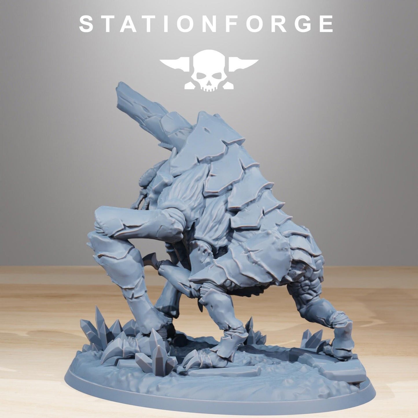 Xenarid Fluxus Leviathan Fleet 3D Printed Resin Miniature Hive Cannon Monster