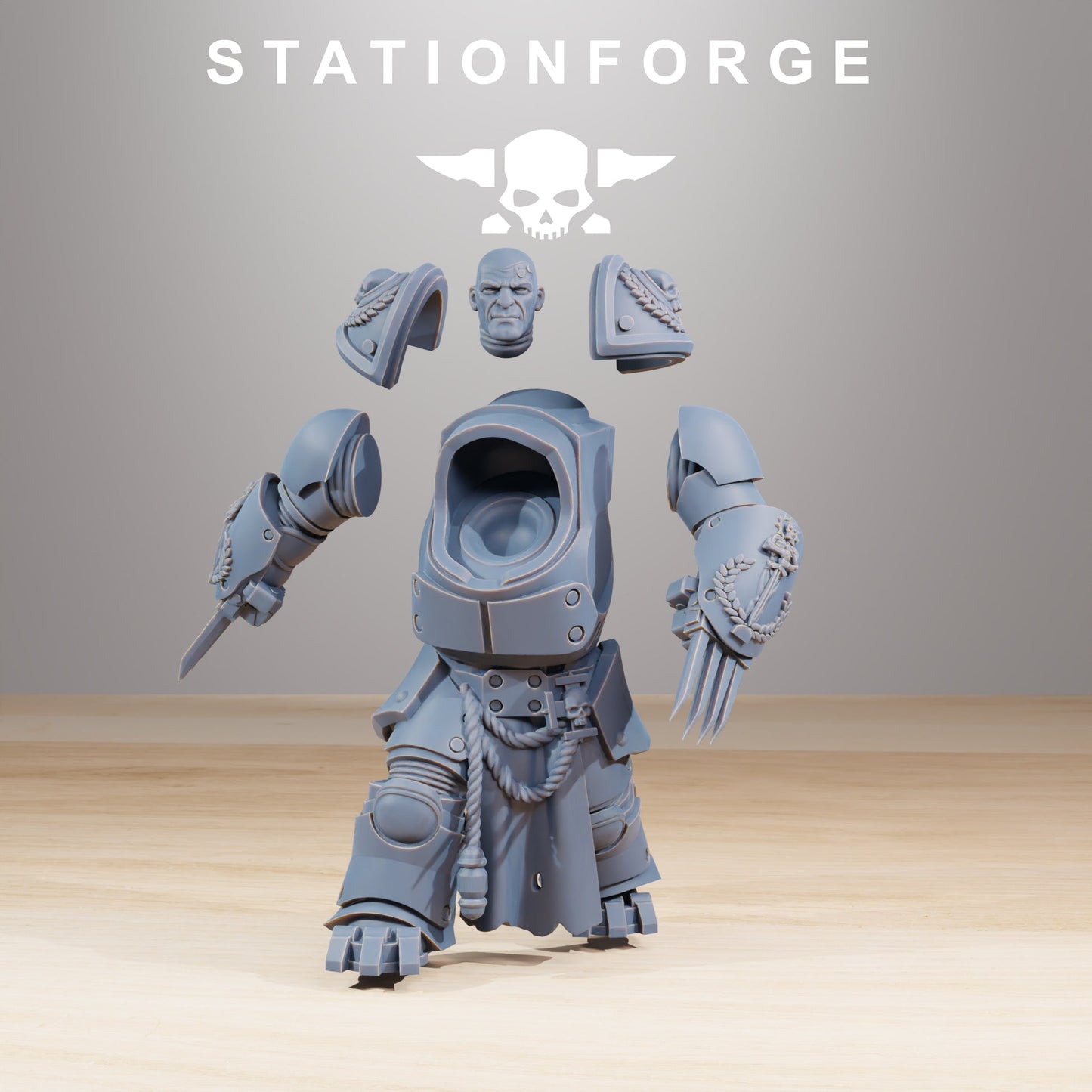 Socratis Vanguard Melee Unit Wargame Proxy Miniatures StationForge