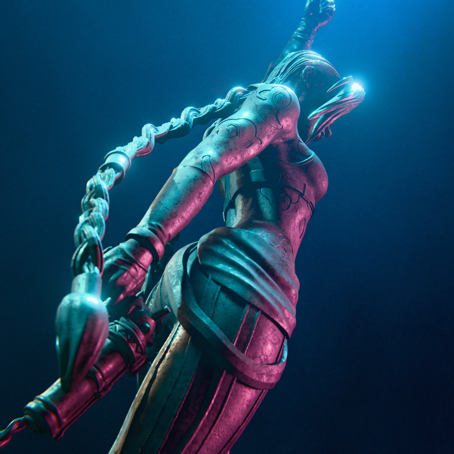 Arcane Jinx – CA3D 3D Printed 16K Unpainted Resin Model Kit 1:6 scale