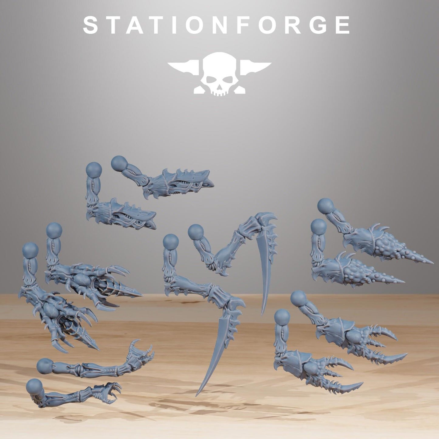 Xenarid Devourer Leviathan Fleet Hive Monster Wargame Grimdark Proxy