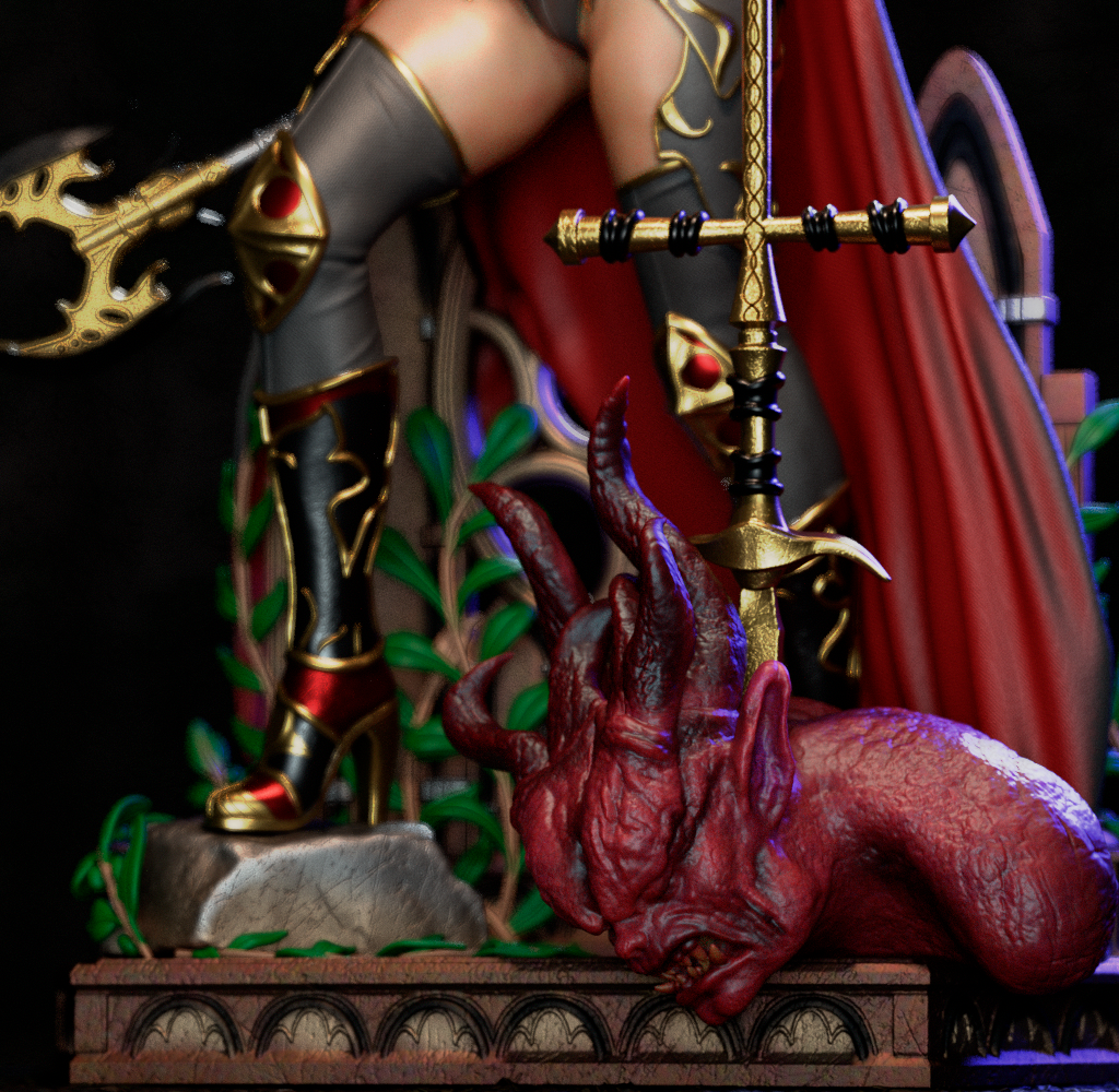 Magdalena – CA3D 3D Printed 16K Unpainted Resin Model Kit 1:6 318mm