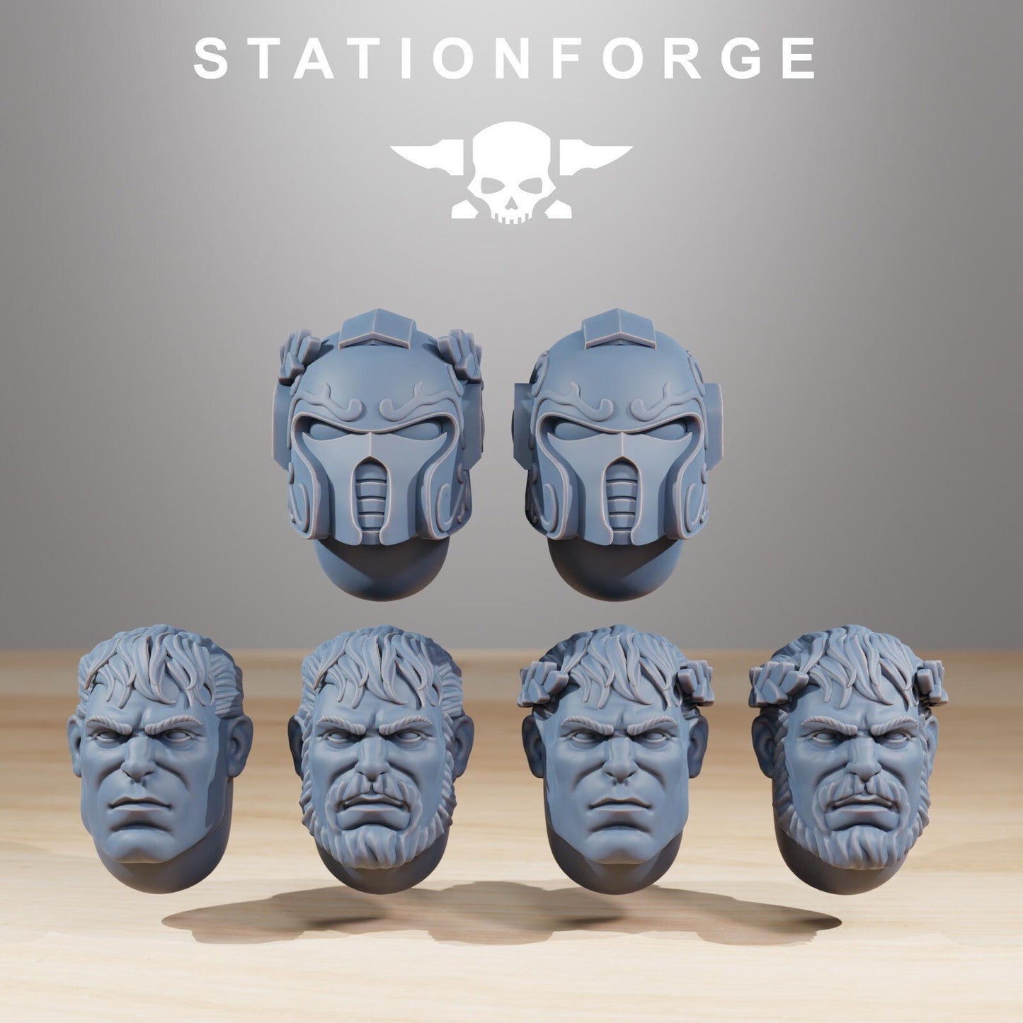 Socratis Archon Space Division Marine Core Pose 1 Wargame Grimdark