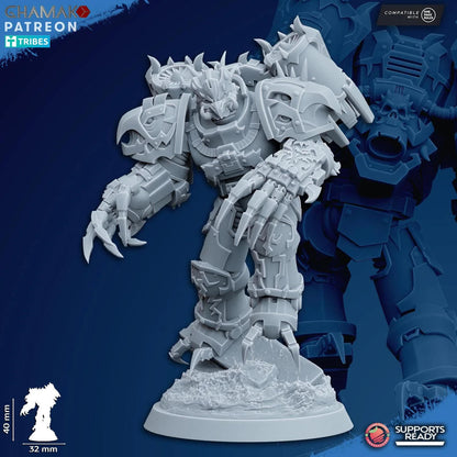 Warped Claws Jump Pack Marines x10 Wargame Grimdark Proxy