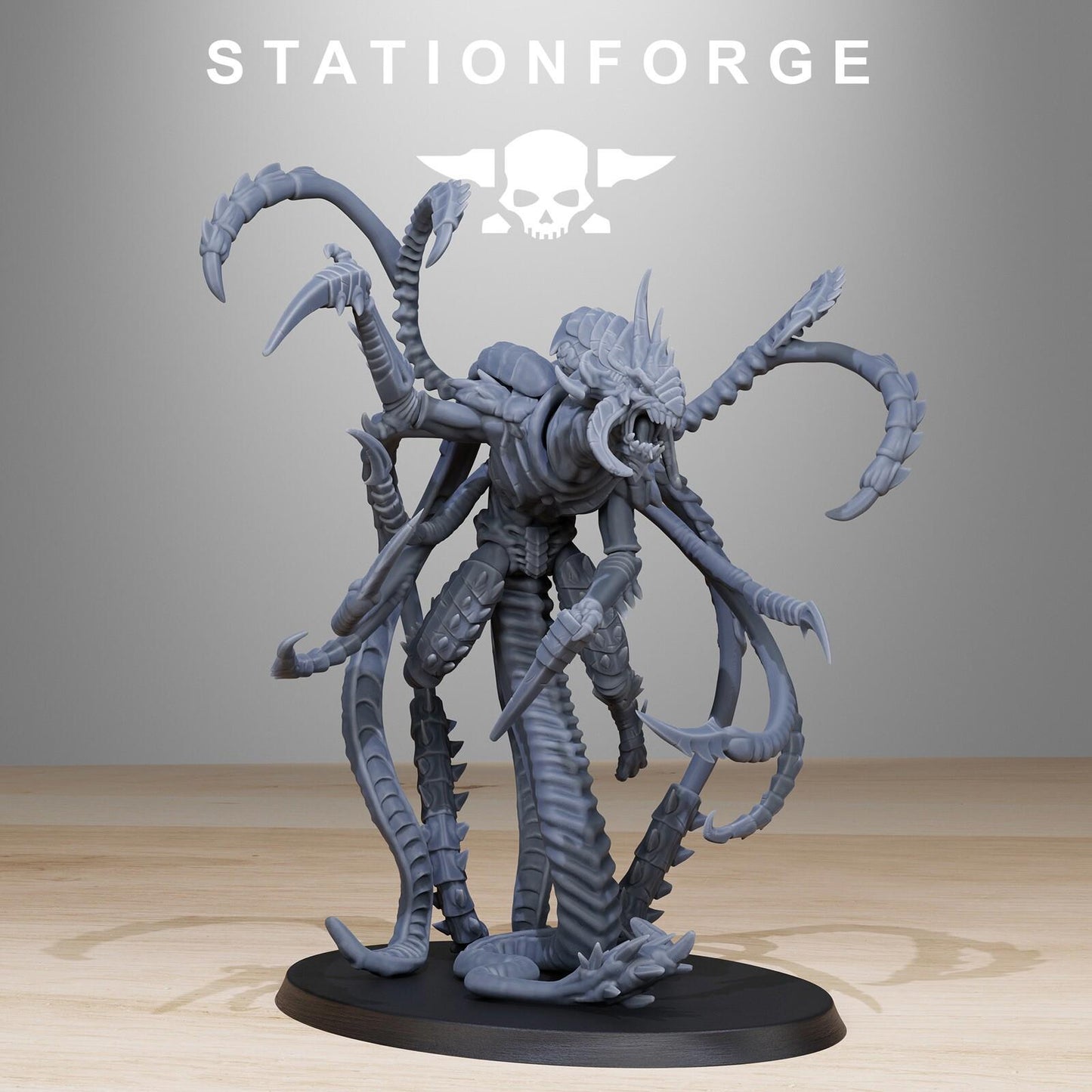 Xenarid Assassin Leviathan Fleet 3D Printed Resin Miniature Hive Bugs 120mm base