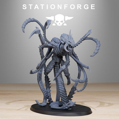 Xenarid Assassin Leviathan Fleet 3D Printed Resin Miniature Hive Bugs 120mm base
