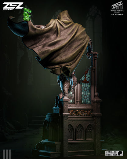 Dr Doom (ZEZ) - 3D Printed Fan Art Model Kit 1:6 Scale