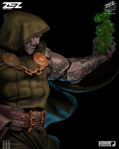 Dr Doom (ZEZ) - 3D Printed Fan Art Model Kit 1:6 Scale