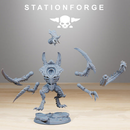 Xenarid Nyxar x1 Tyrant Beast Lord Of The Swarm Wargame Grimdark Proxy