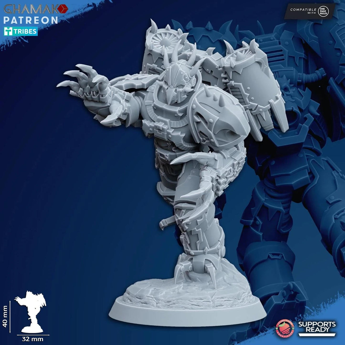 Warped Claws Jump Pack Marines x10 Wargame Grimdark Proxy