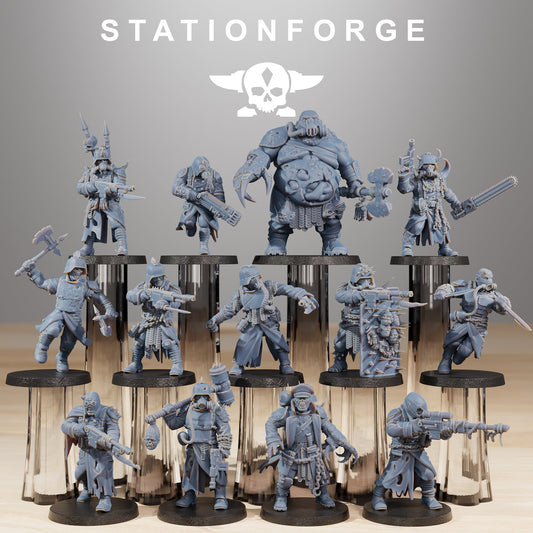 Corrupted Guard - Station Forge 3D Printed Resin Miniatures