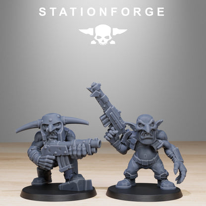 Gobs Infantry Reborn Wargame Proxy Miniatures StationForge