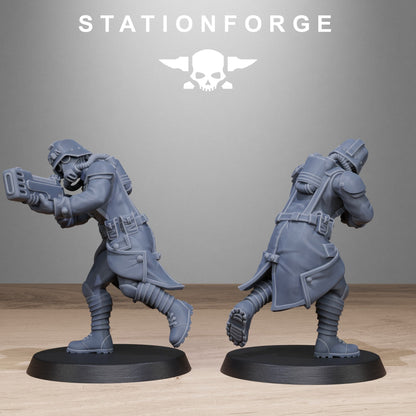 GrimGuard Sisters StationForge 32mm 16K Resin 10 Miniatures