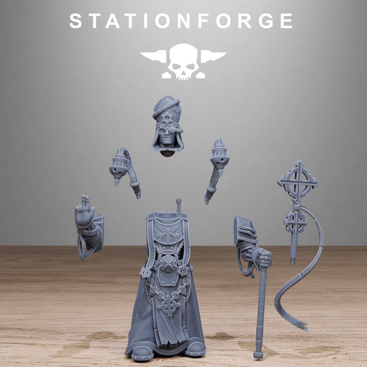 Scavenger Lectern Walker StationForge 32mm 16K Resin Wargaming Miniature