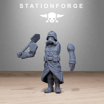 GrimGuard Chill Squad StationForge 32mm 16K Resin 10 Miniatures