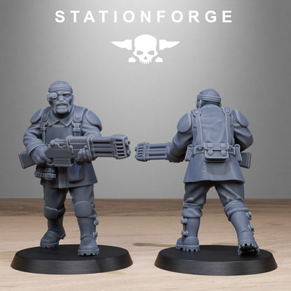 FreeGuard Infantry StationForge 32mm 16K Resin 10 Miniatures
