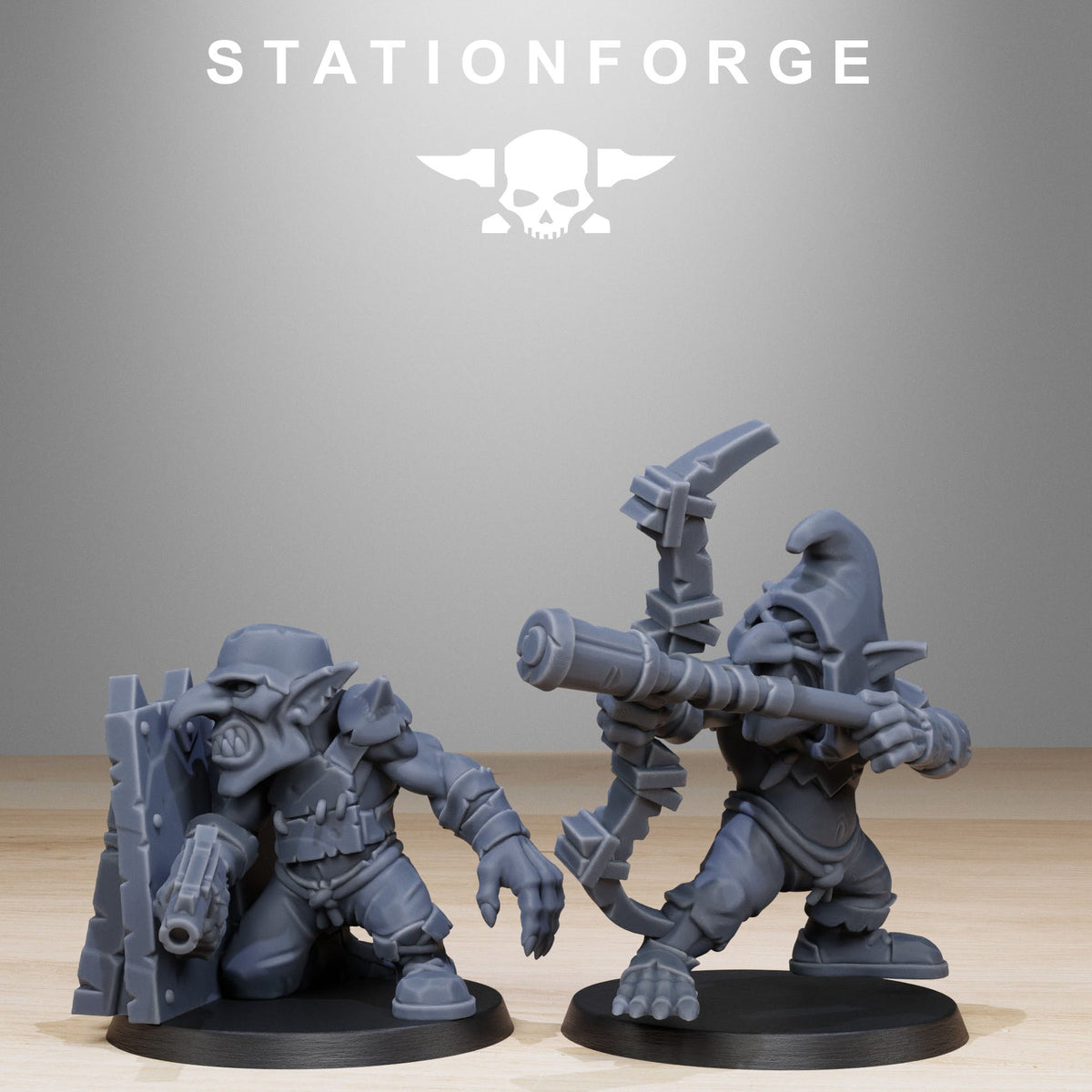Gobs Infantry Reborn Wargame Proxy Miniatures StationForge