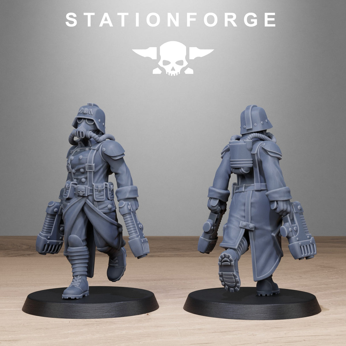 GrimGuard Sisters StationForge 32mm 16K Resin 10 Miniatures