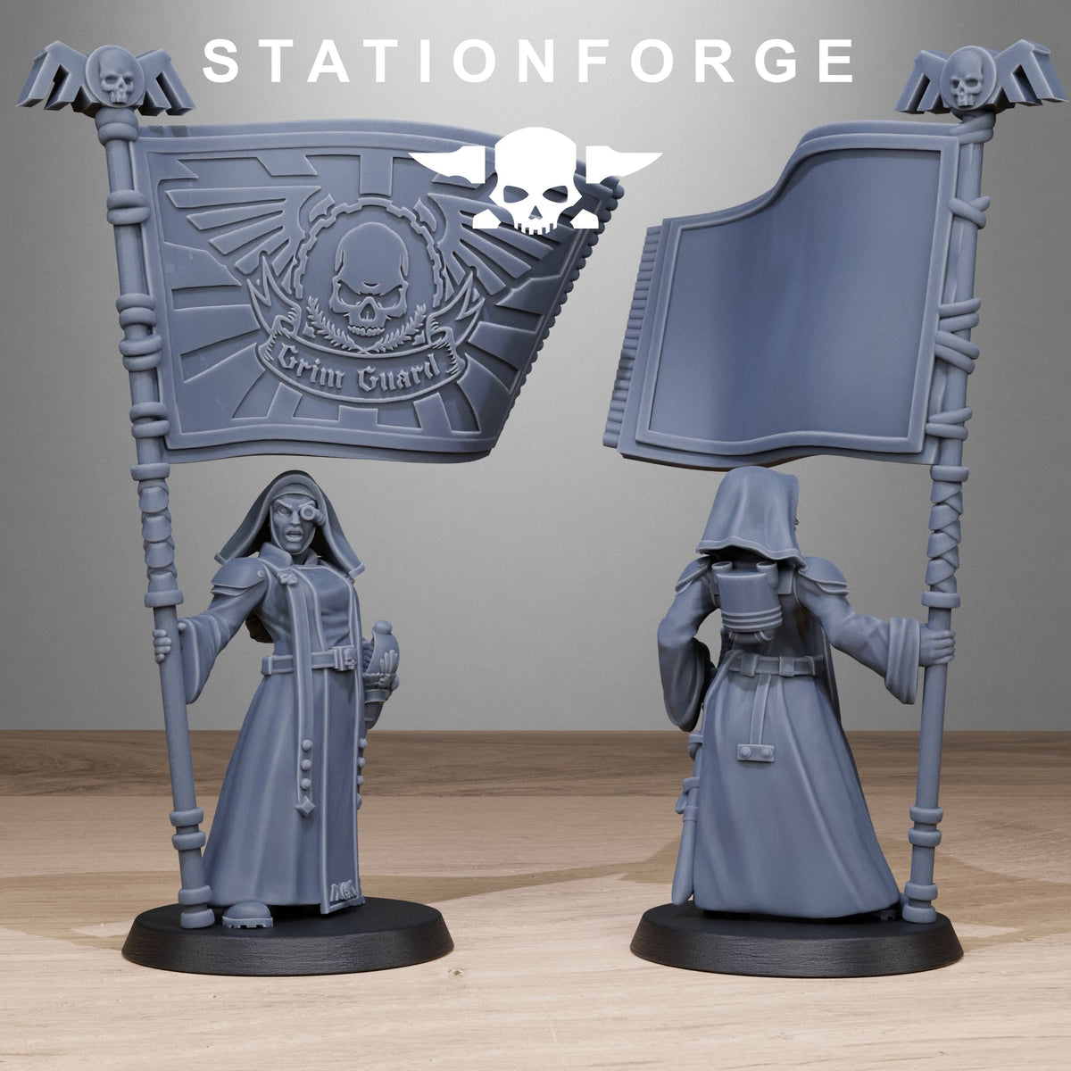 GrimGuard Sisters StationForge 32mm 16K Resin 10 Miniatures