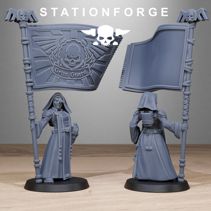 GrimGuard Sisters StationForge 32mm 16K Resin 10 Miniatures