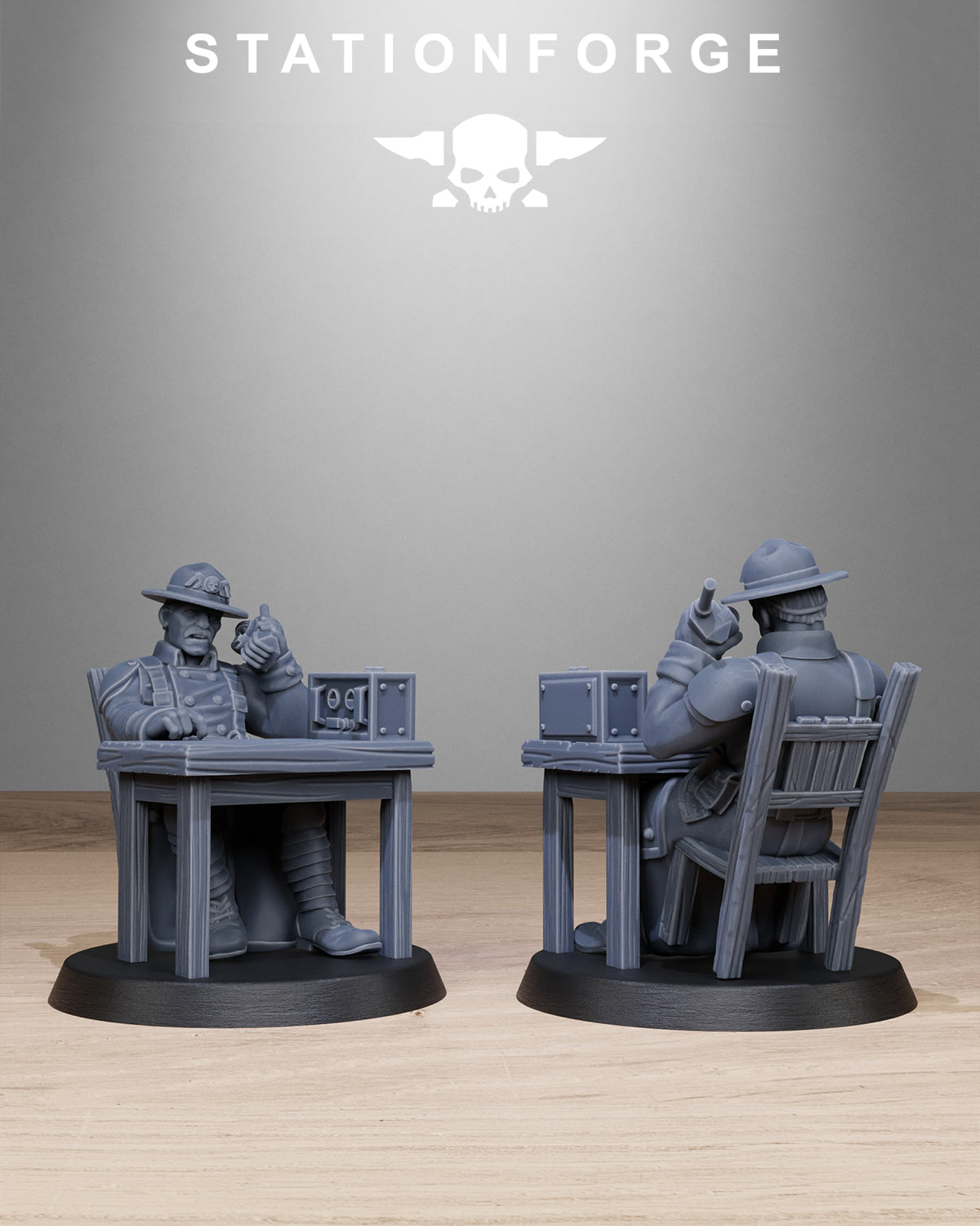 GrimGuard Chill Squad StationForge 32mm 16K Resin 10 Miniatures
