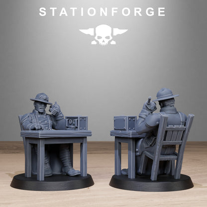 GrimGuard Chill Squad StationForge 32mm 16K Resin 10 Miniatures