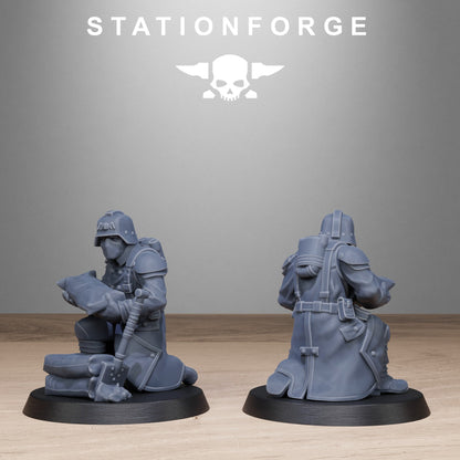 GrimGuard Chill Squad StationForge 32mm 16K Resin 10 Miniatures