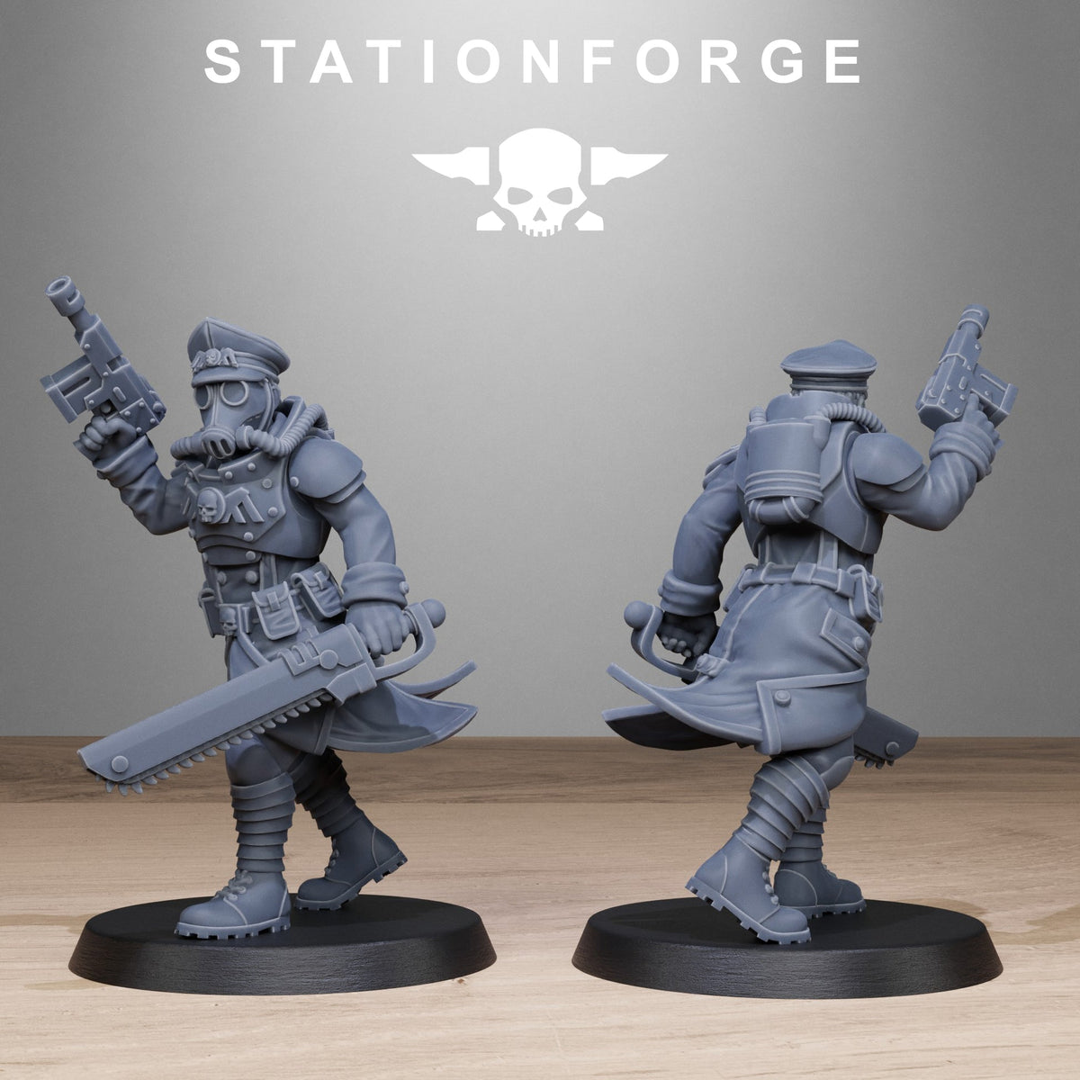 GrimGuard Sisters StationForge 32mm 16K Resin 10 Miniatures