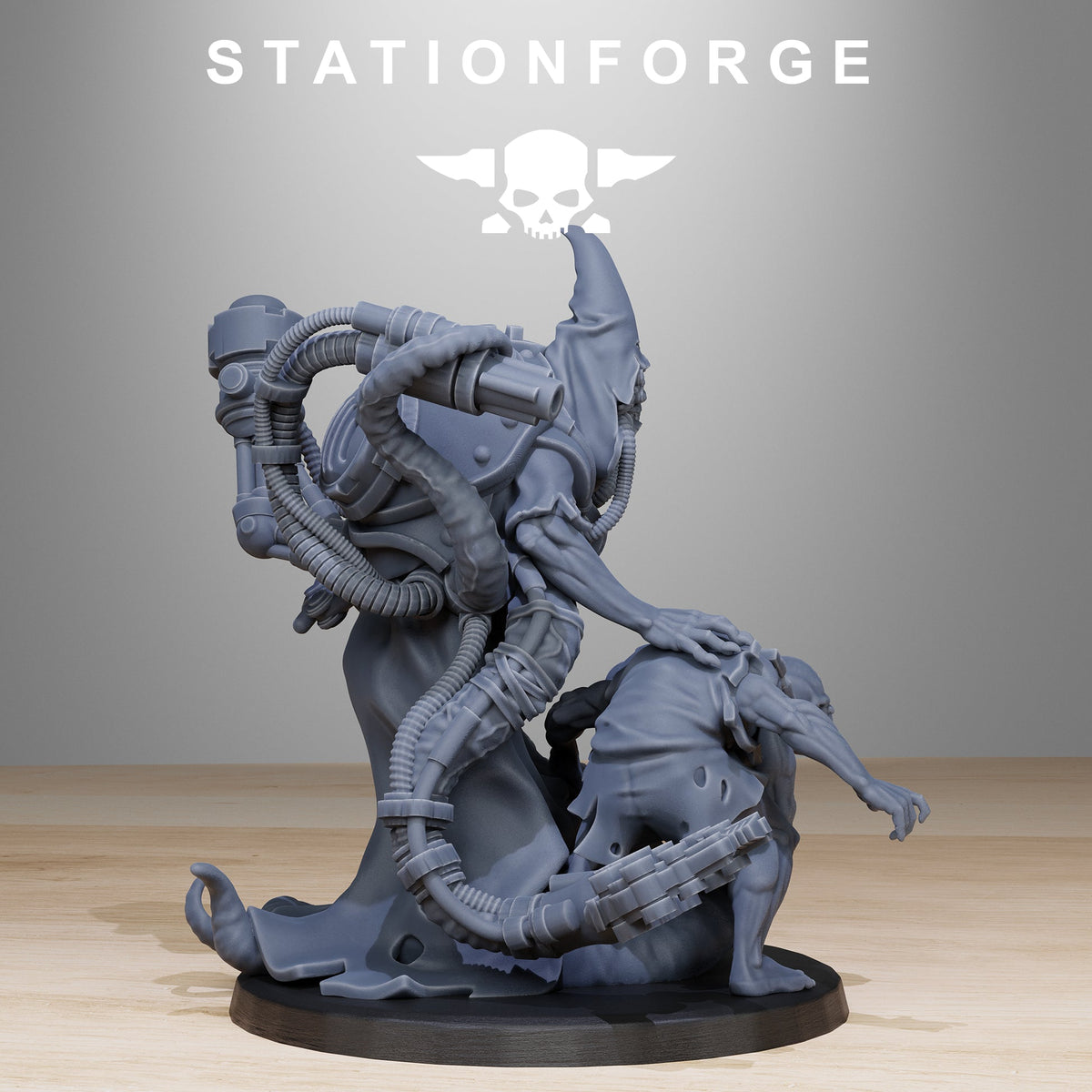 Scavenger Lotharius StationForge 32mm 16K Resin Wargaming Miniature