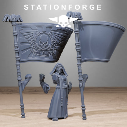 GrimGuard Sisters StationForge 32mm 16K Resin 10 Miniatures