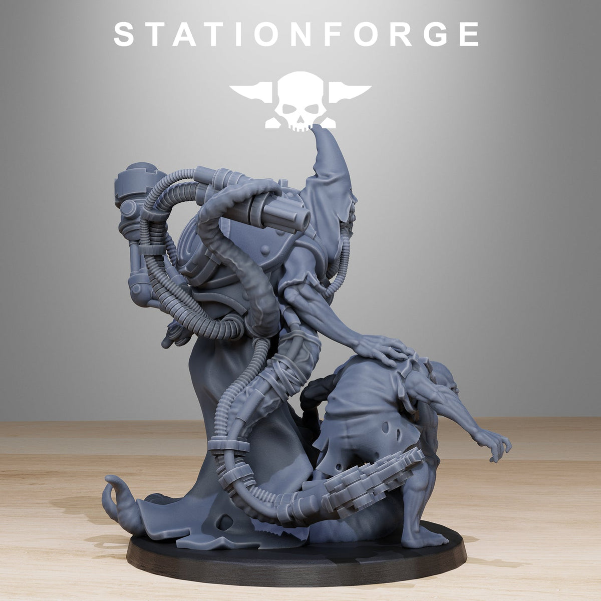 Scavenger Lotharius StationForge 32mm 16K Resin Wargaming Miniature
