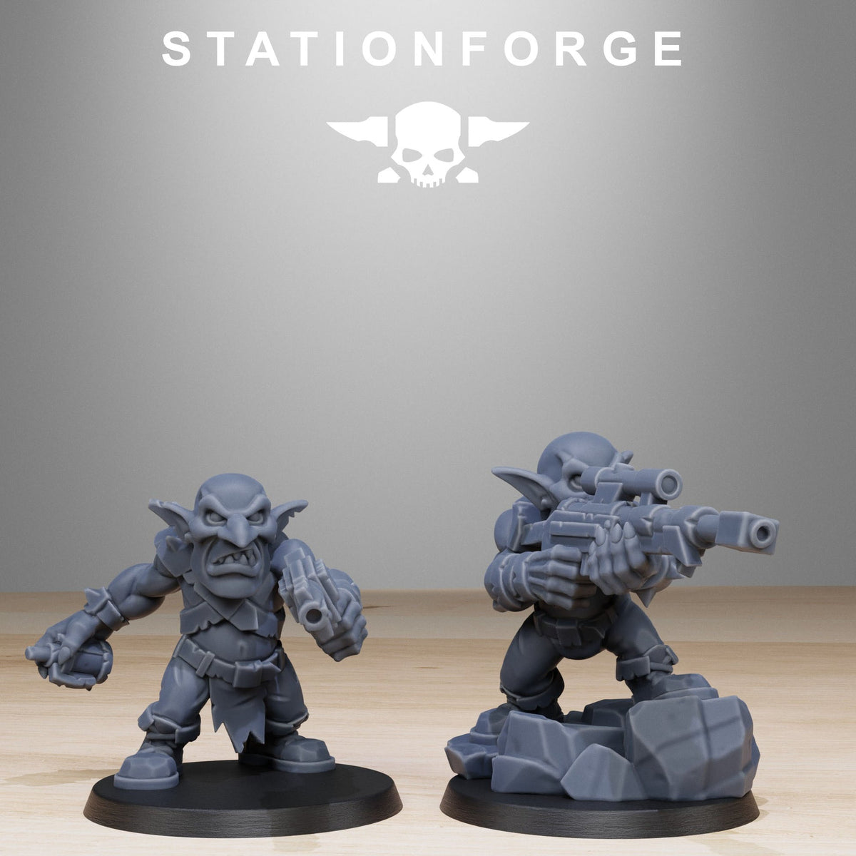 Gobs Infantry Reborn Wargame Proxy Miniatures StationForge