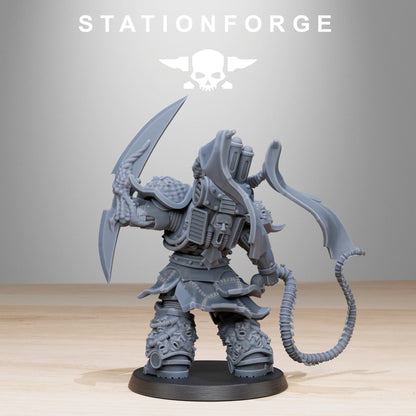 2x Corrupted Socratis Punisher StationForge 32mm 16K Resin Miniatures