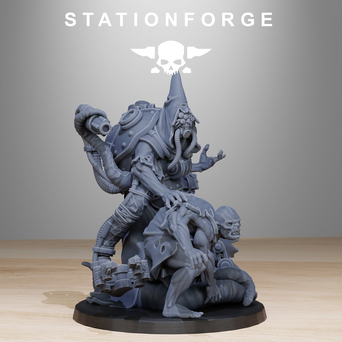 Scavenger Lotharius StationForge 32mm 16K Resin Wargaming Miniature