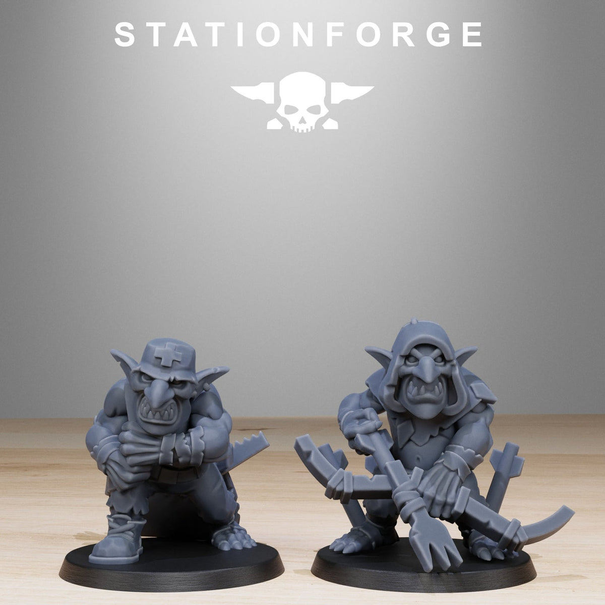 Gobs Infantry Reborn Wargame Proxy Miniatures StationForge