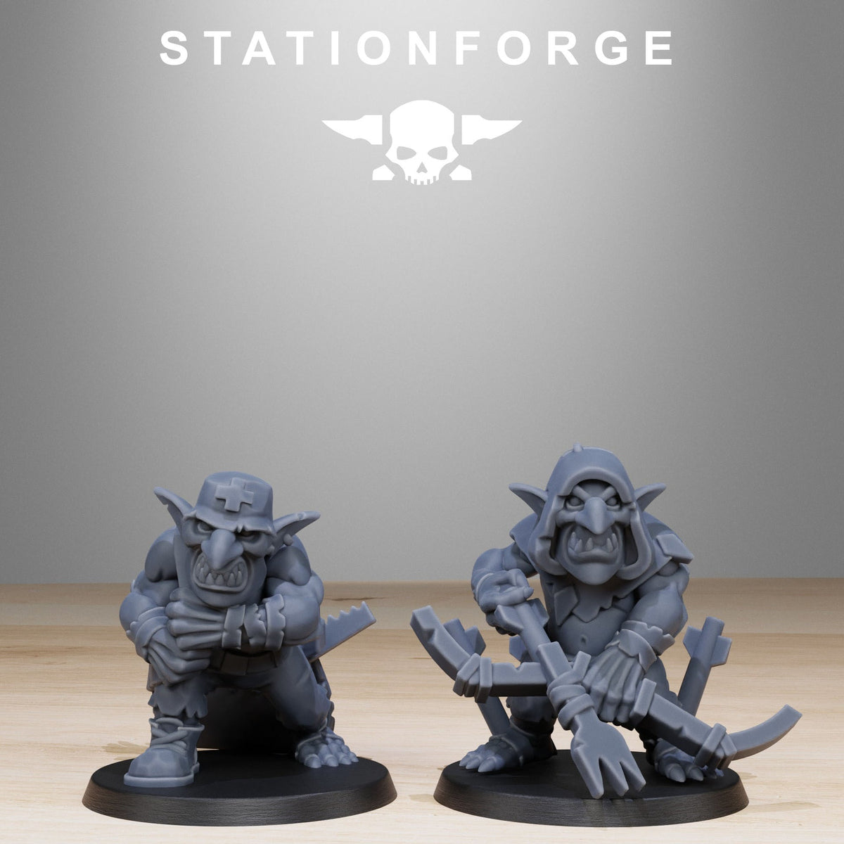 Gobs Infantry Reborn Wargame Proxy Miniatures StationForge