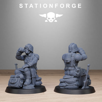 GrimGuard Chill Squad StationForge 32mm 16K Resin 10 Miniatures