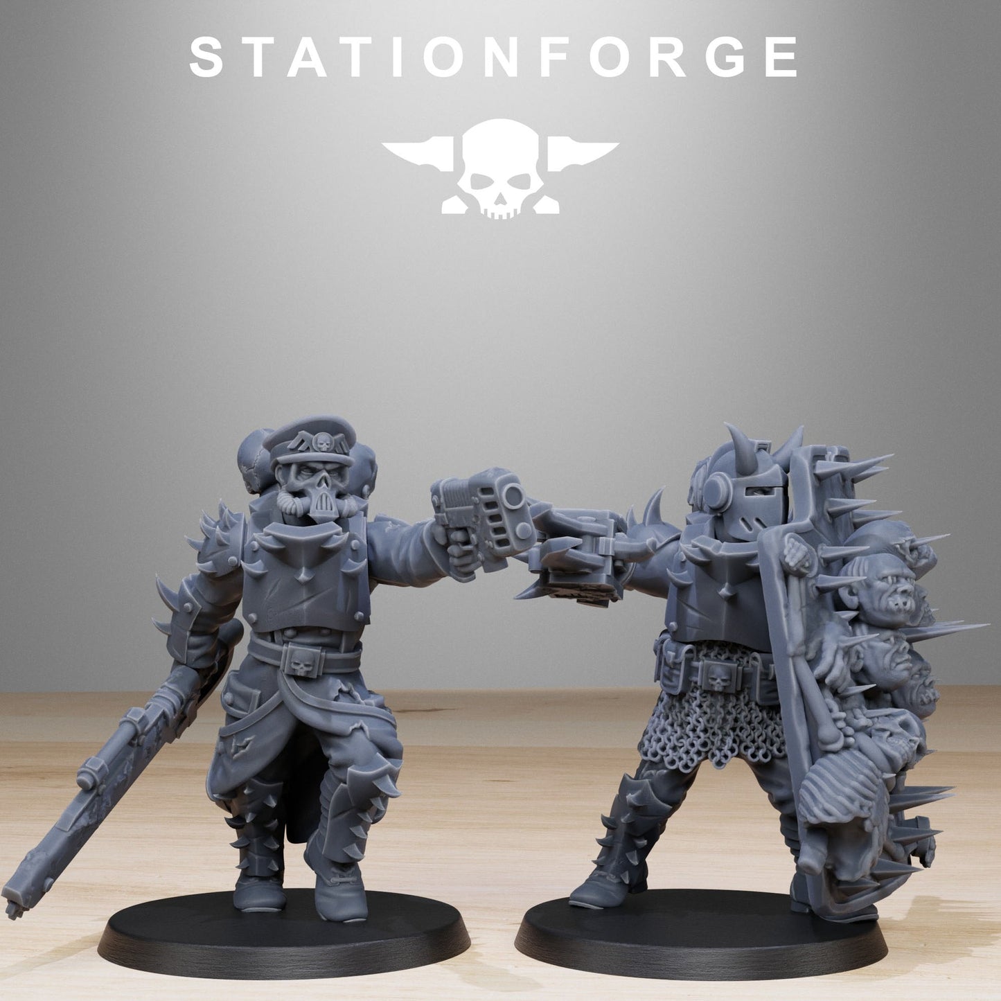 Corrupted Guard Builder Kit Wargame Proxy Miniatures StationForge