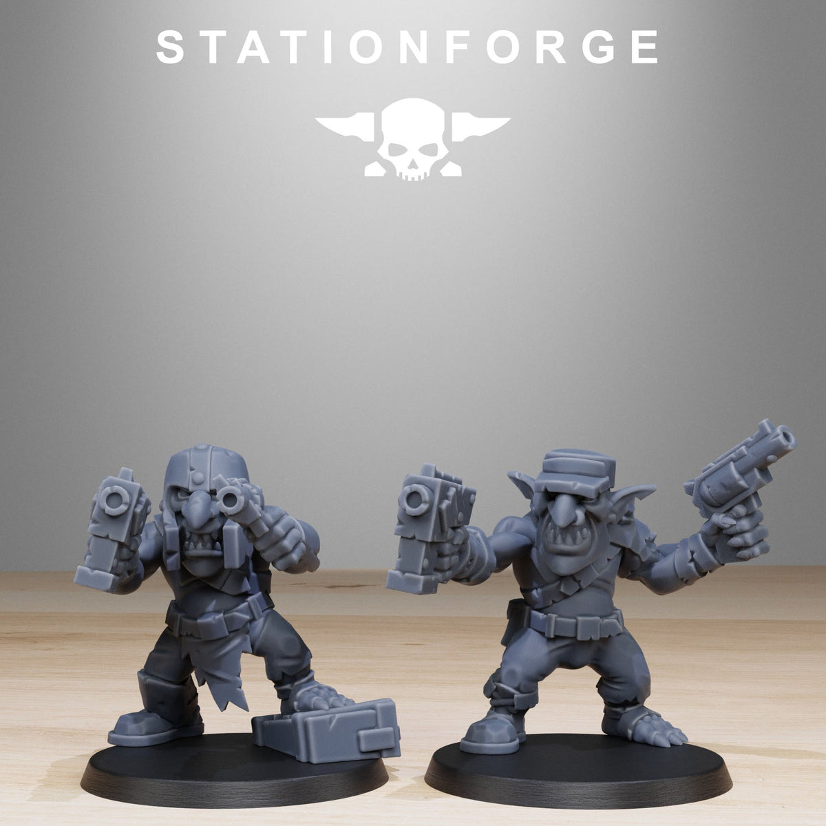 Gobs Infantry Reborn Wargame Proxy Miniatures StationForge