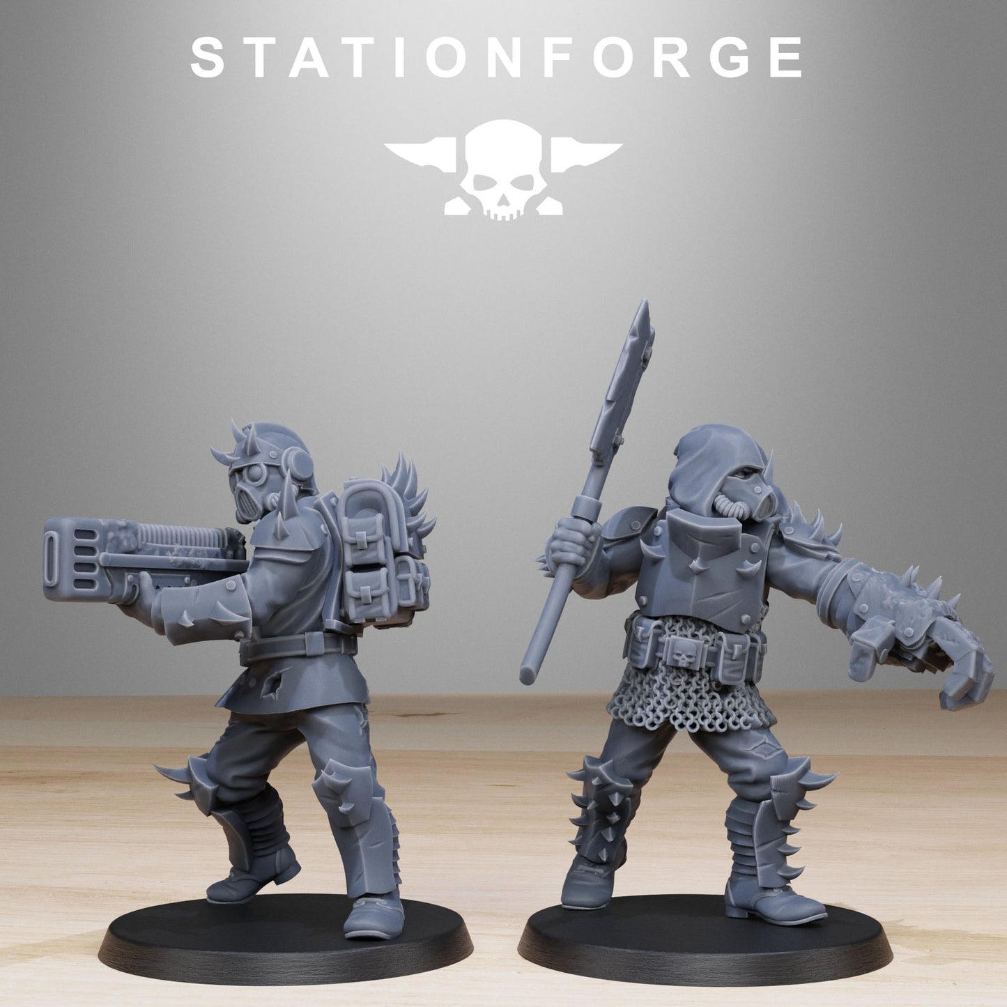 Corrupted Guard Builder Kit Wargame Proxy Miniatures StationForge