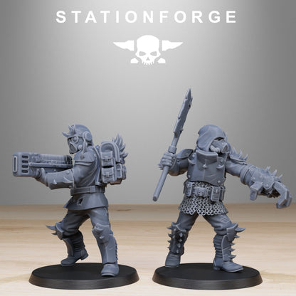 Corrupted Guard Builder Kit Wargame Proxy Miniatures StationForge