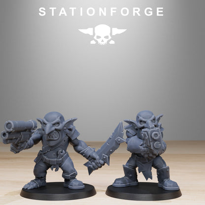 Gobs Infantry Reborn Wargame Proxy Miniatures StationForge