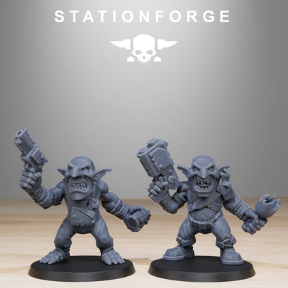 Gobs Infantry Reborn Wargame Proxy Miniatures StationForge