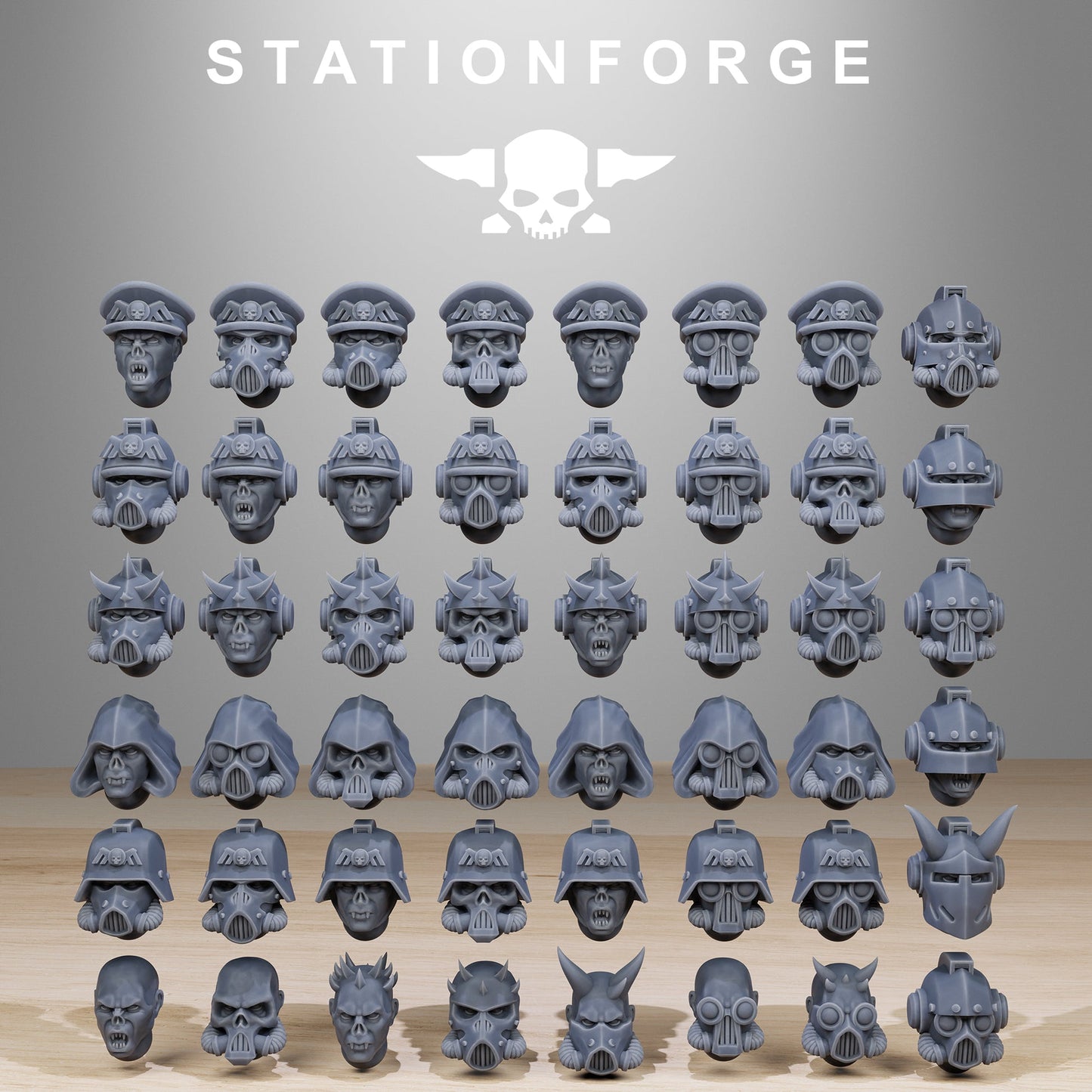 Corrupted Guard Builder Kit Wargame Proxy Miniatures StationForge